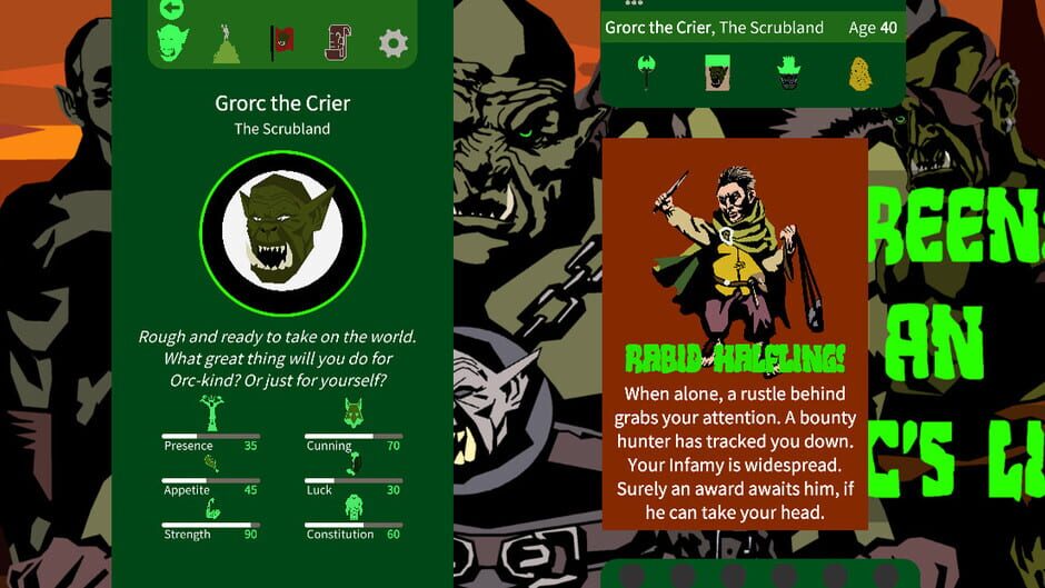 Green: An Orc's Life Screenshot