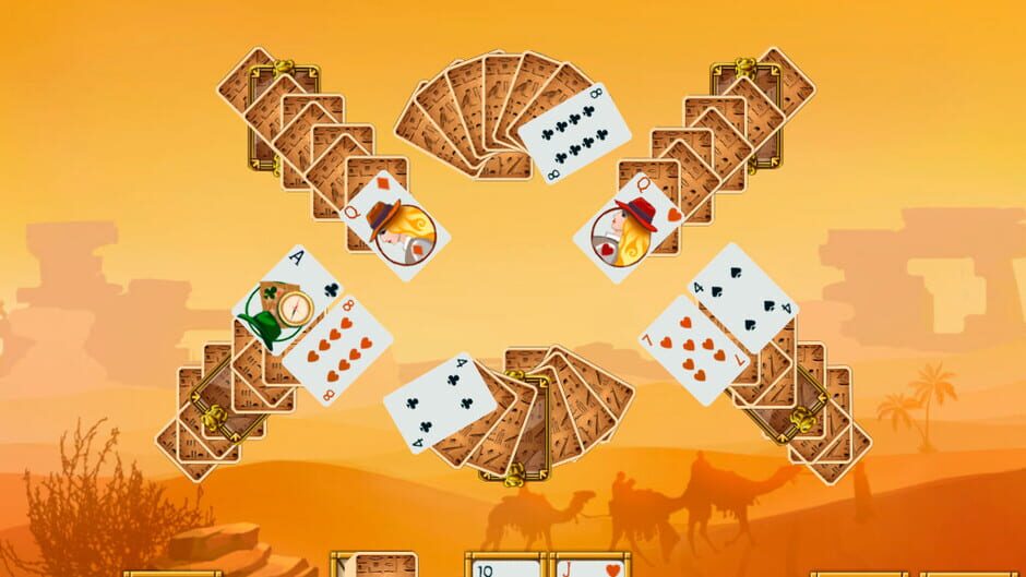 Egypt Solitaire. Match 2 Cards Screenshot