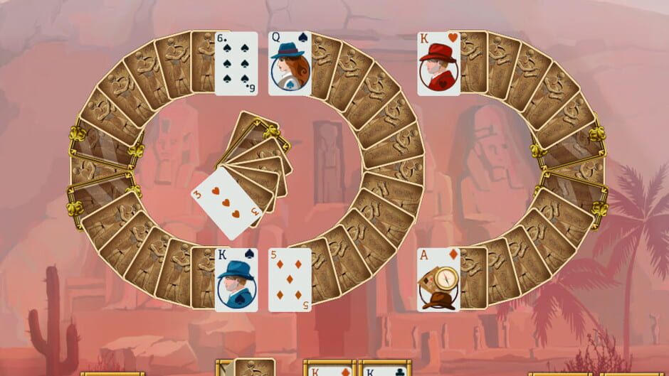 Egypt Solitaire. Match 2 Cards Screenshot