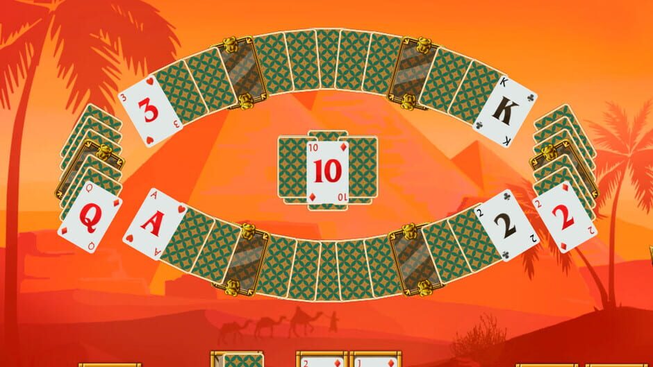 Egypt Solitaire. Match 2 Cards Screenshot