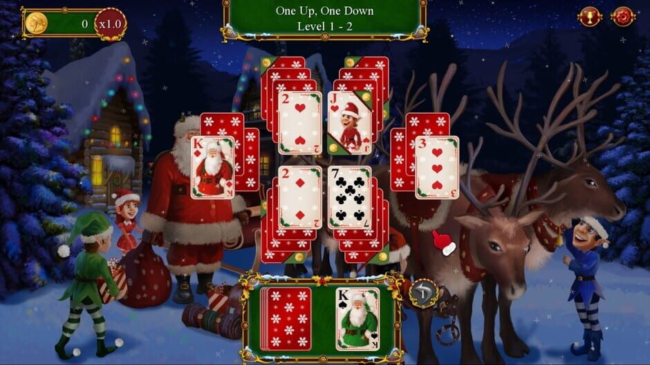 Santa's Christmas Solitaire 2 Screenshot