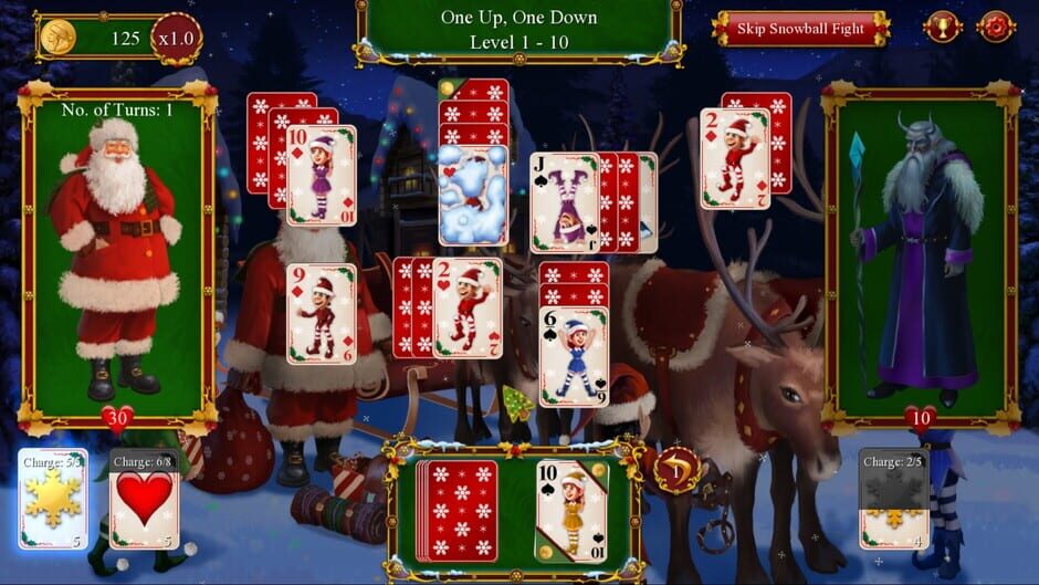 Santa's Christmas Solitaire 2 Screenshot