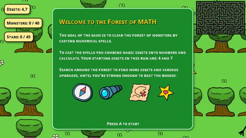 Forest of MATH Screenshot