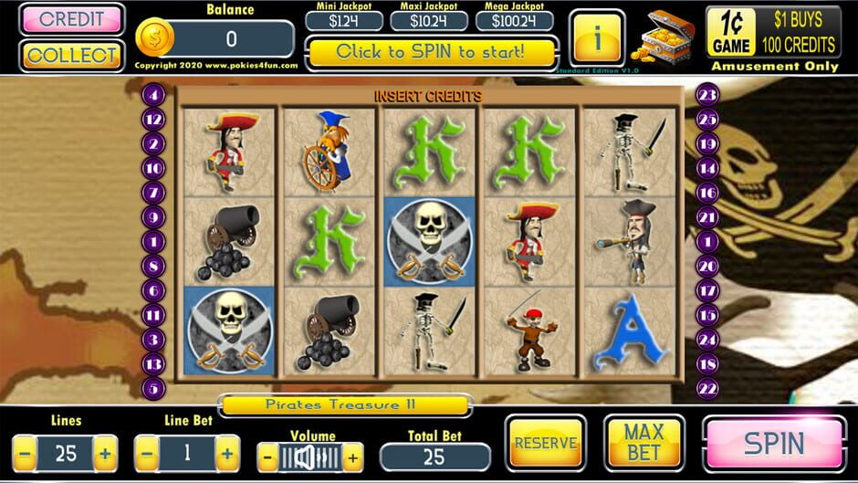 Pirates Treasure II Screenshot