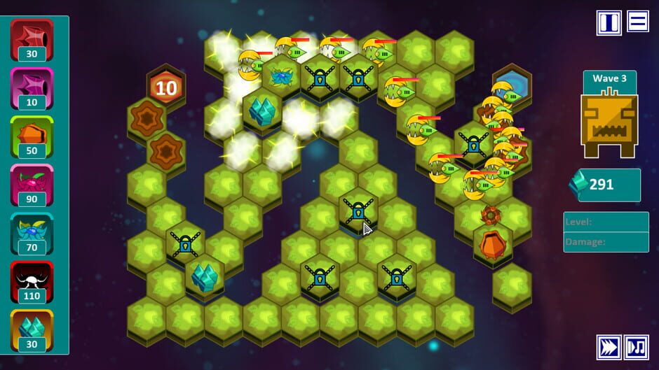 สกรีนช็อตจาก Myriad Tower Defense (รูปที่ 5)
