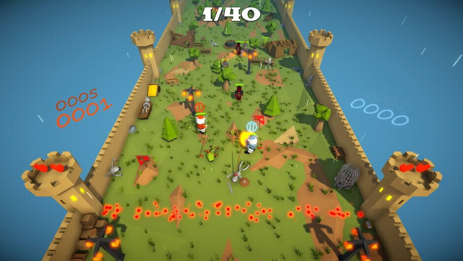 สกรีนช็อตจาก My Super Defender: Battle Santa Edition (รูปที่ 4)