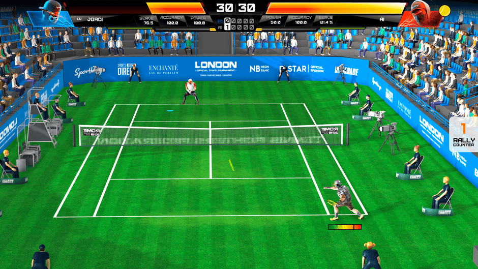 Tennis Fighters Screenshot