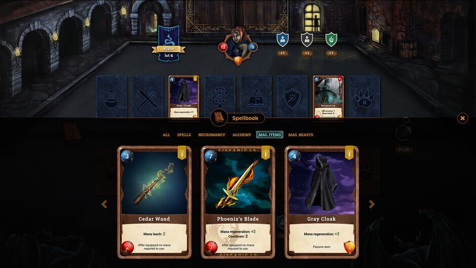 สกรีนช็อตจาก Wizardians: In Defence of Magic (รูปที่ 5)