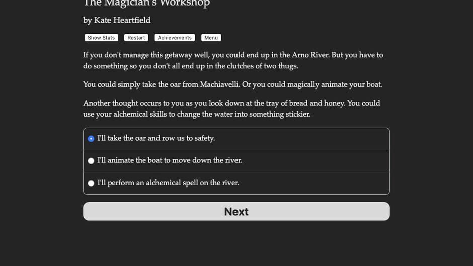 The Magician's Workshop Screenshot