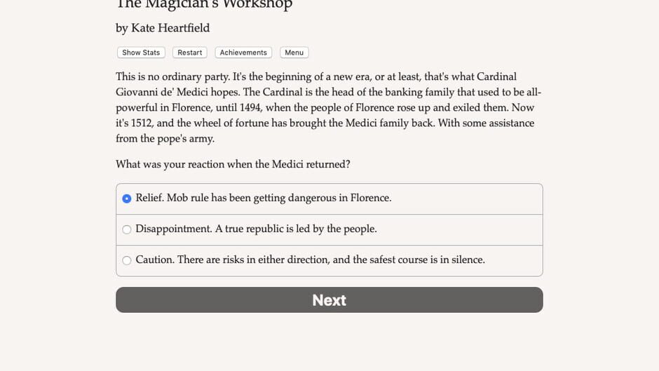 The Magician's Workshop Screenshot