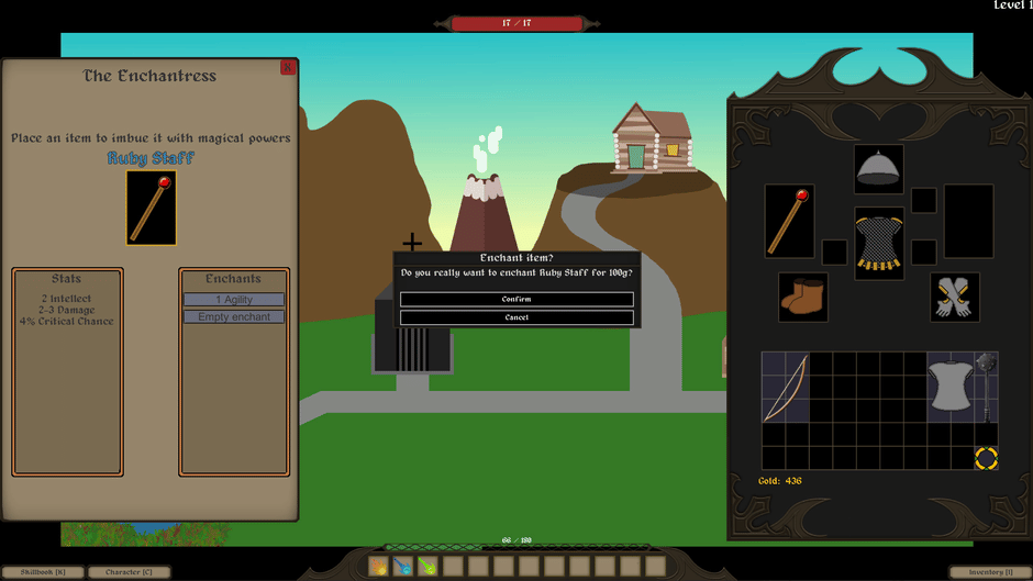 Dungeon of Rikka Screenshot
