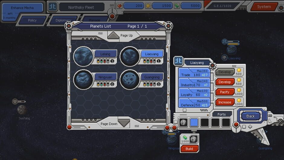 Chaos Galaxy Screenshot