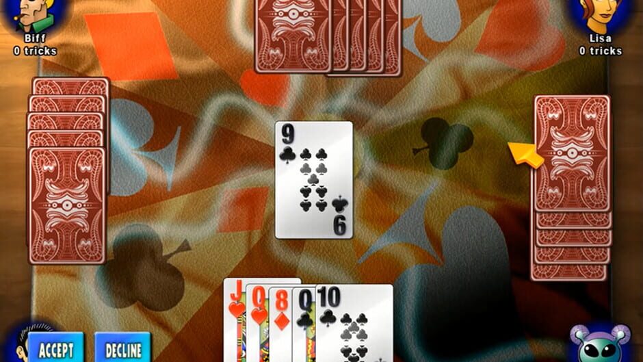 Classic Card Game Euchre Screenshot