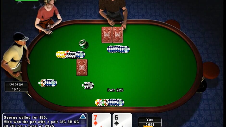 Classic Card Game Texas Hold'em Screenshot