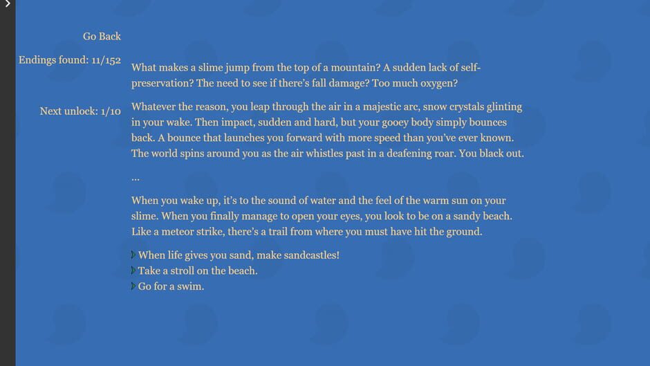 This Is Not The End Screenshot