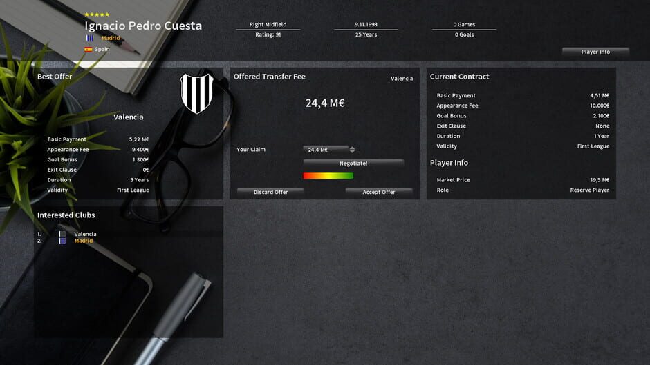 Player's Eleven Screenshot