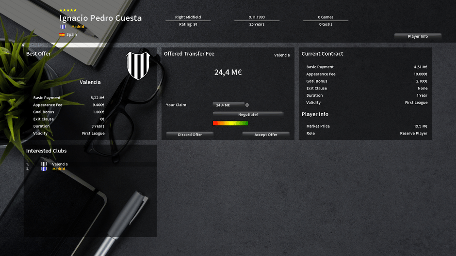 Player's Eleven Screenshot