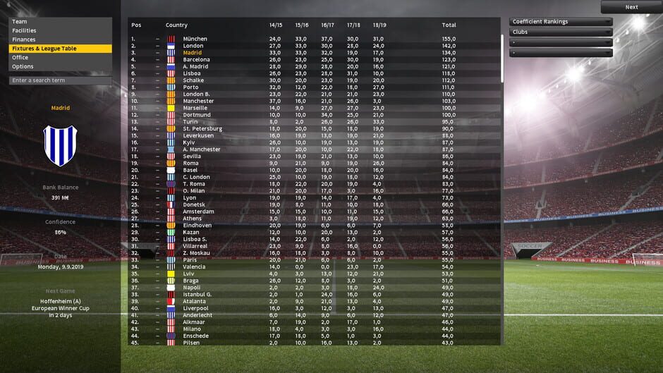 Player's Eleven Screenshot