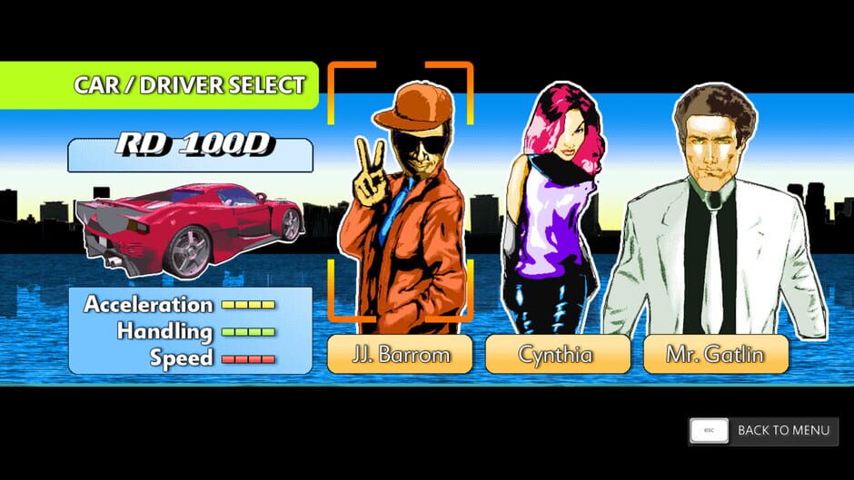 สกรีนช็อตจาก Ocean Drive Challenge Remastered (รูปที่ 12)