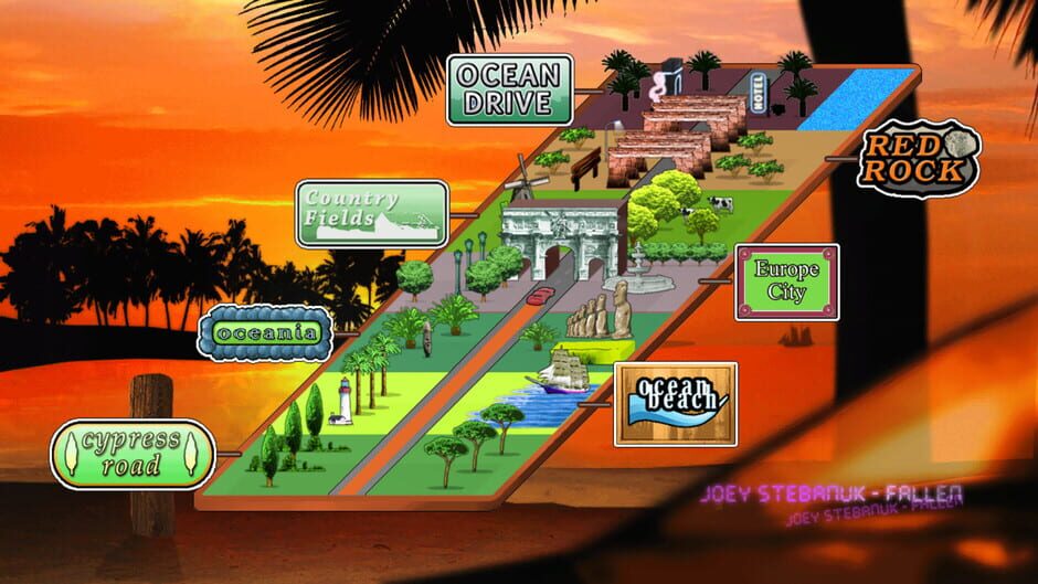 สกรีนช็อตจาก Ocean Drive Challenge Remastered (รูปที่ 8)