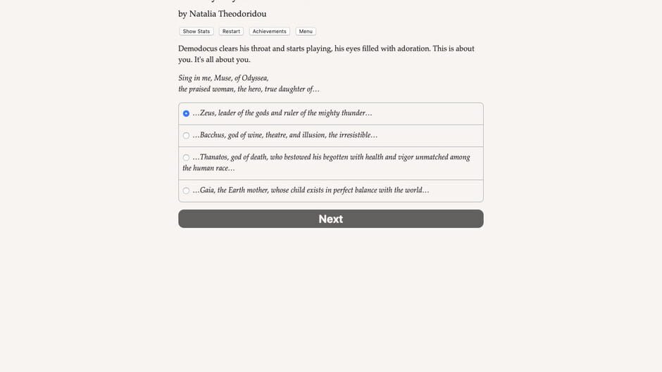 An Odyssey: Echoes of War Screenshot