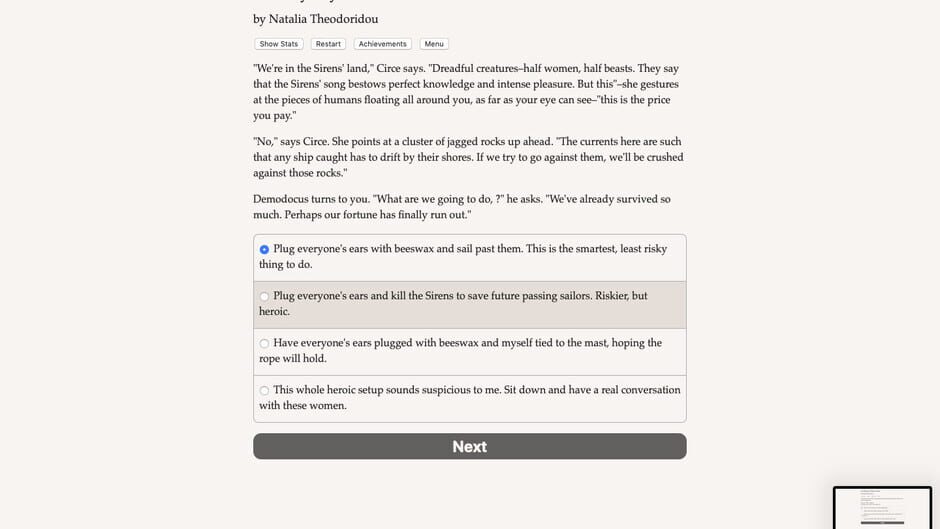 An Odyssey: Echoes of War Screenshot