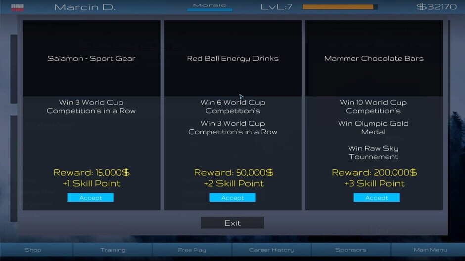 K-Point Ski Jumping Screenshot