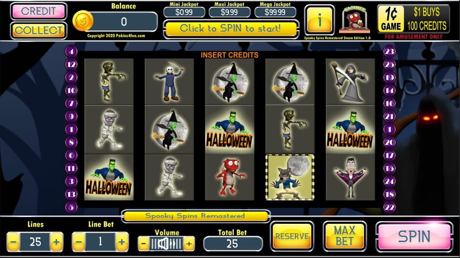 สกรีนช็อตจาก Spooky Spins: Remastered - Steam Edition (รูปที่ 5)
