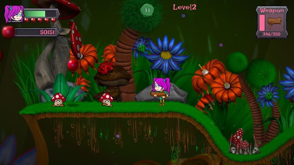 Xyla and the 'Shrooms of Doom Screenshot
