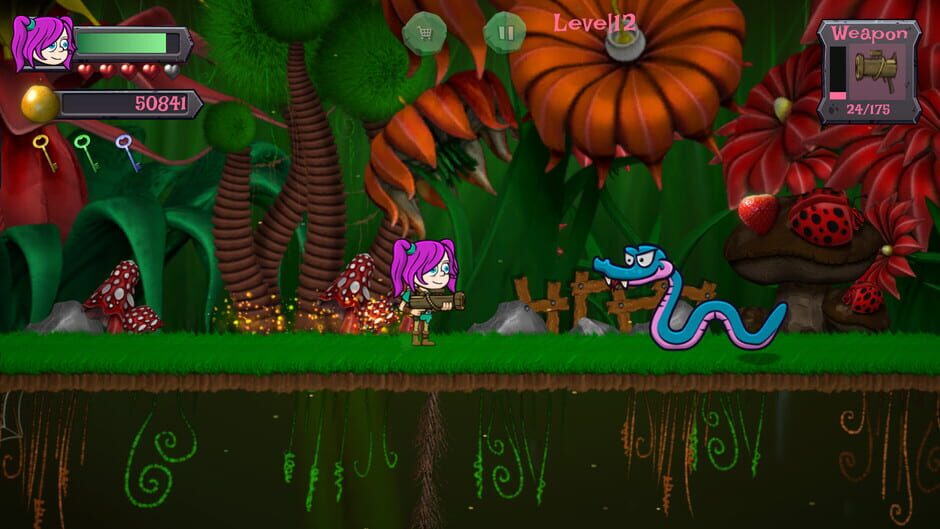 Xyla and the 'Shrooms of Doom Screenshot