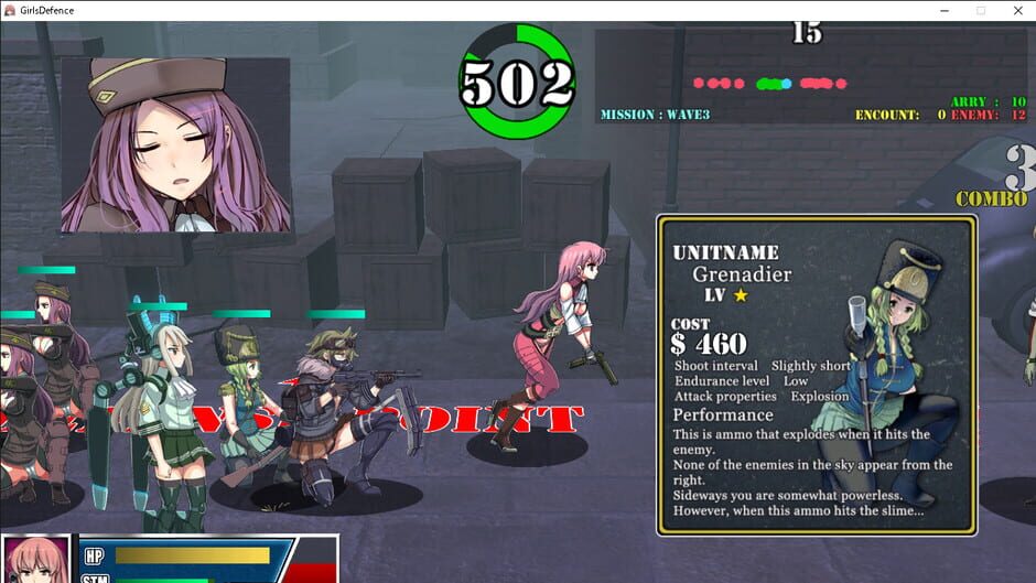 GIRLS DEFFENCE Screenshot