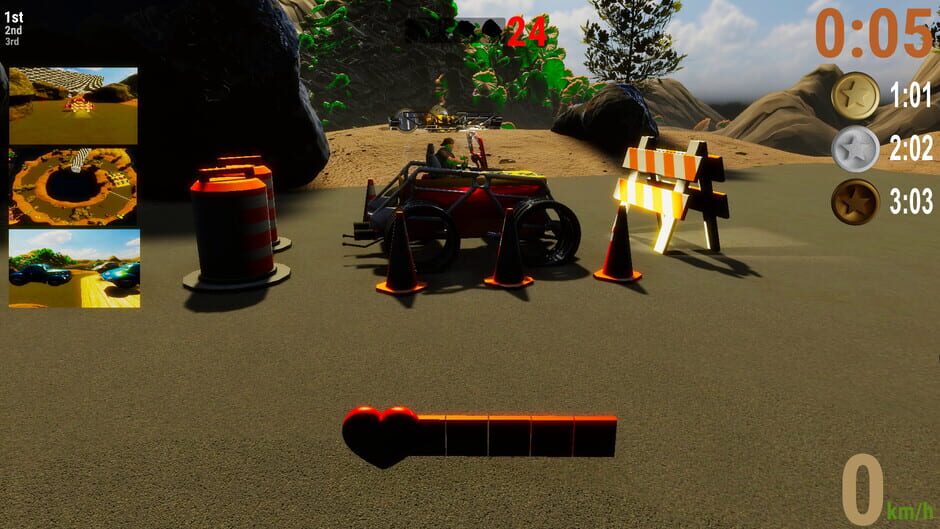 Race! Make 'm finish... Screenshot