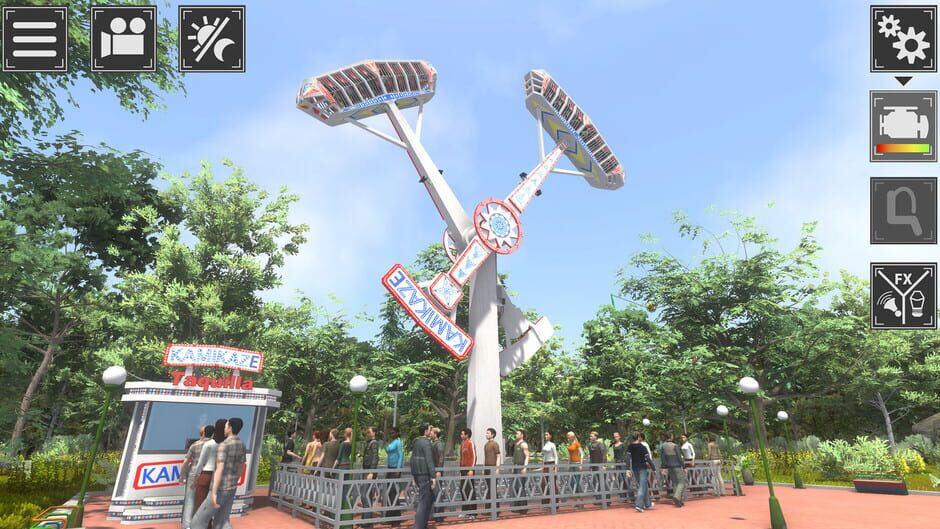 Theme Park Simulator Screenshot