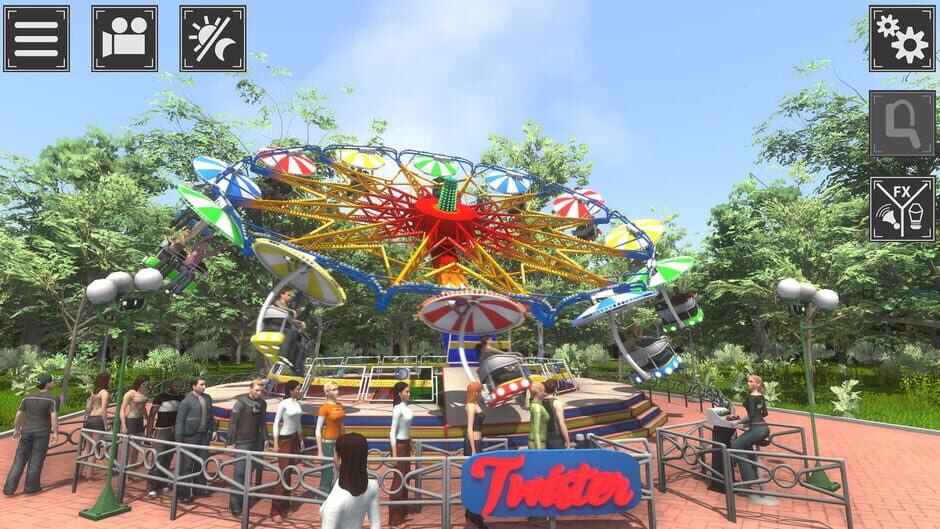 Theme Park Simulator Screenshot
