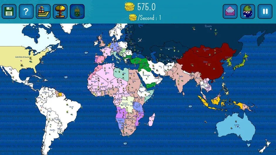 Dictators:No Peace Countryballs, captura de tela 3