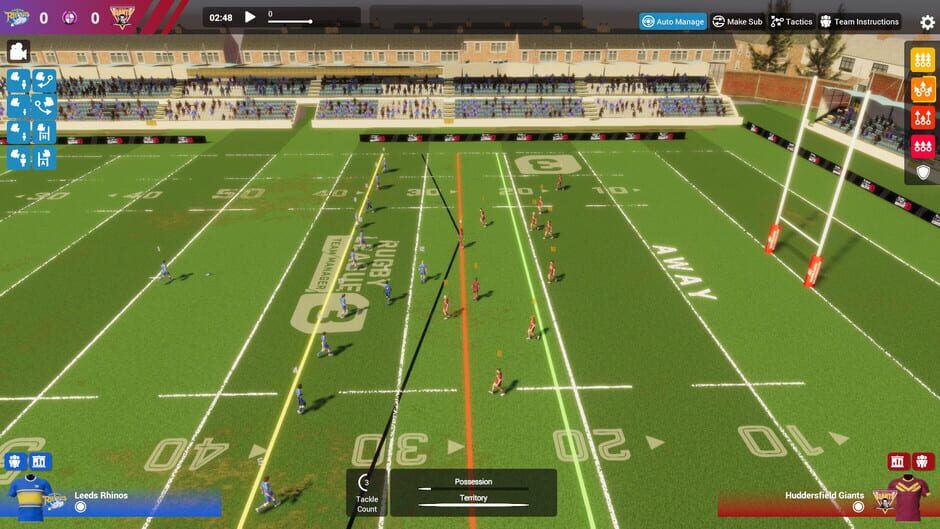 Rugby League Team Manager 3 Screenshot