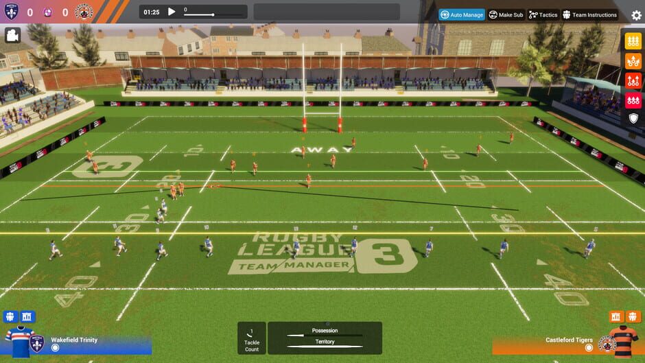 Rugby League Team Manager 3 Screenshot
