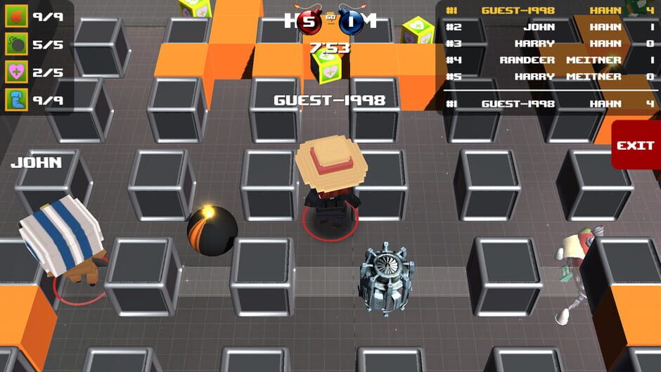 BOMBERX Screenshot