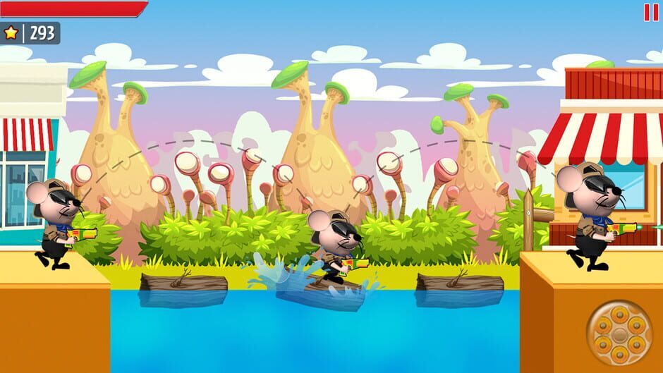 Mouse Mayhem Shooting & Racing Screenshot