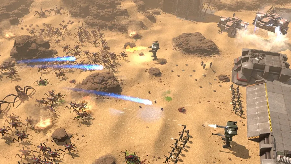 Starship Troopers: Terran Command, captura de tela 3
