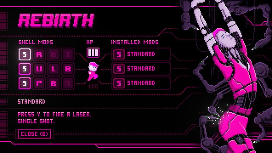 Screenshot Lazr: A Clothformer