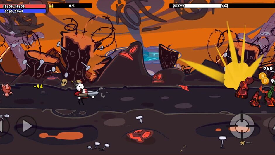 สกรีนช็อตจาก One Gun 2: Stickman (รูปที่ 4)