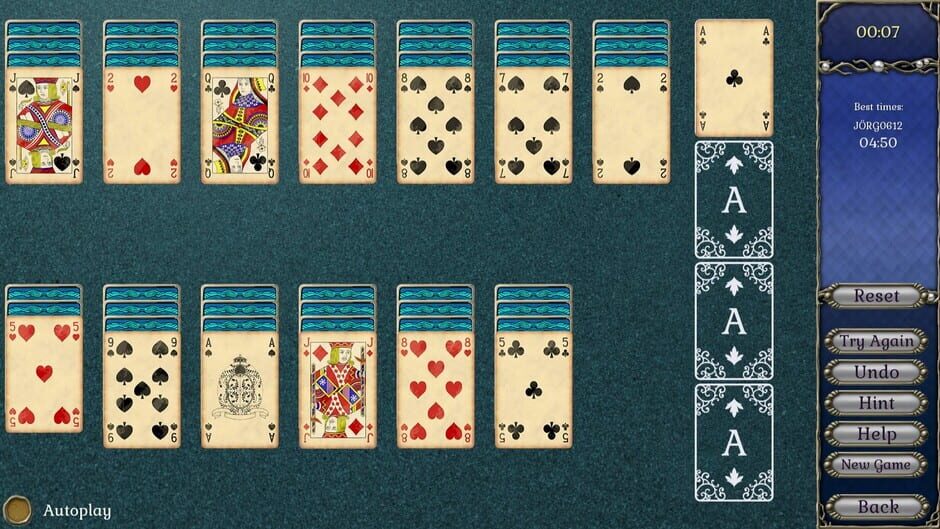 Jewel Match Atlantis Solitaire: Collector's Edition Screenshot