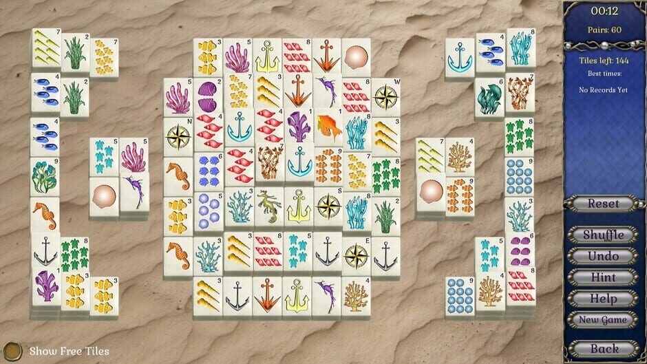 Jewel Match Atlantis Solitaire: Collector's Edition Screenshot