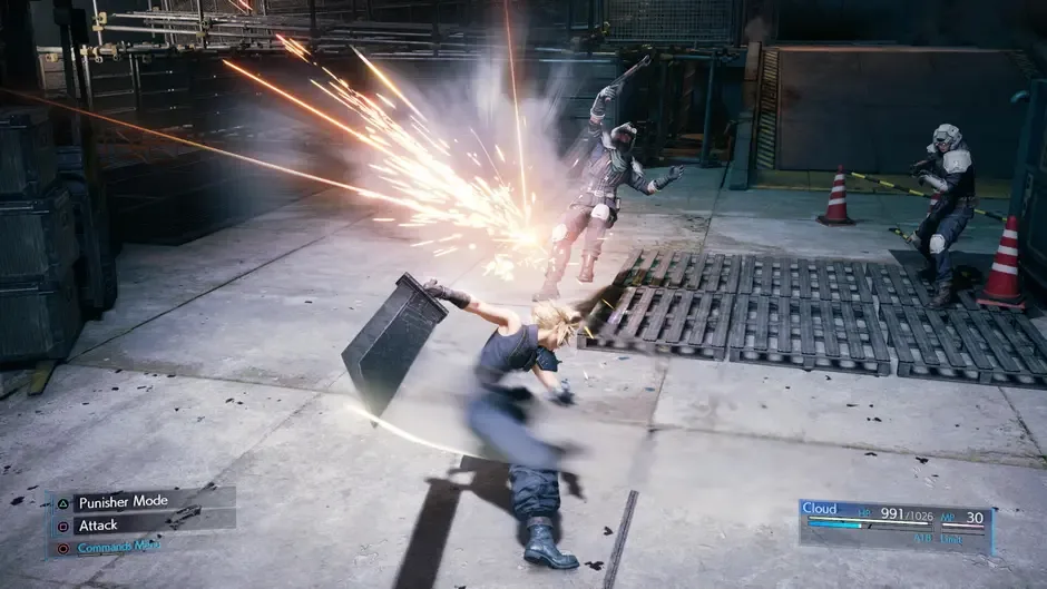 Final Fantasy VII Remake, captura de tela 5