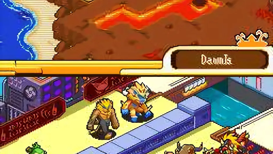 Screenshot 1 aus Digimon World Dawn