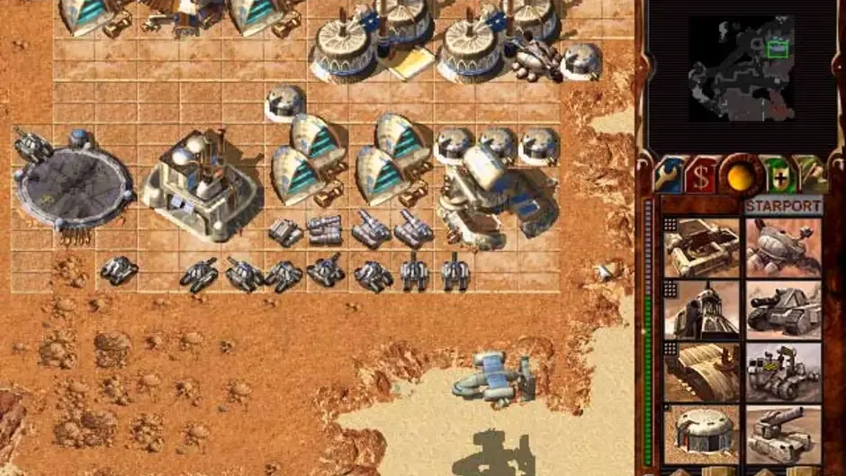 Dune 2000, captura de tela 2