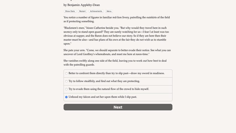 A Squire's Tale Screenshot