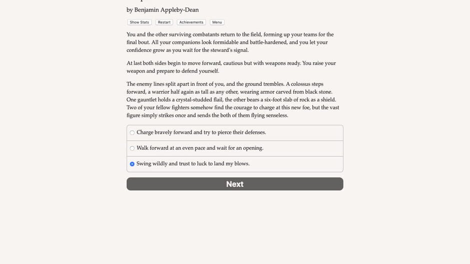 A Squire's Tale Screenshot