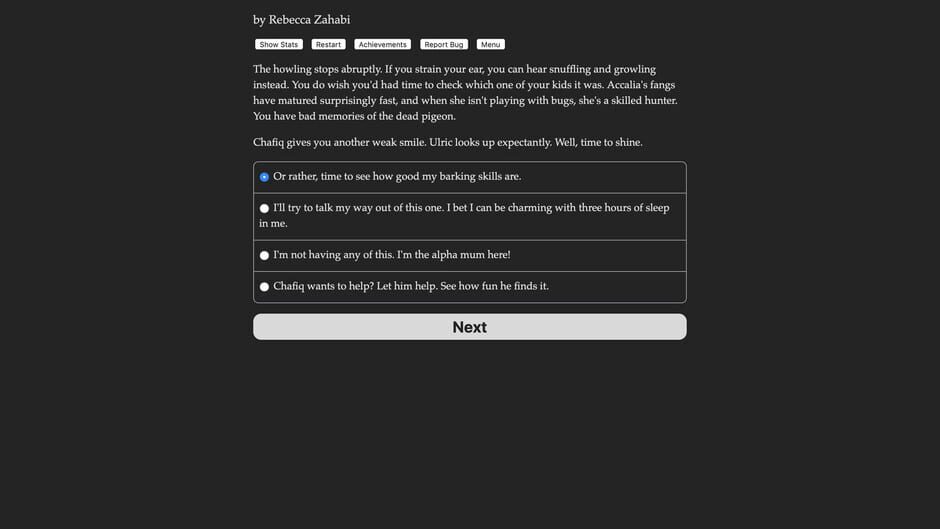 Never Date Werewolves Screenshot